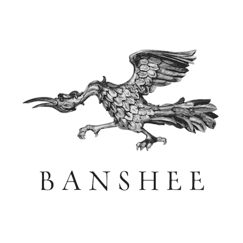 Banshee Wines logo.