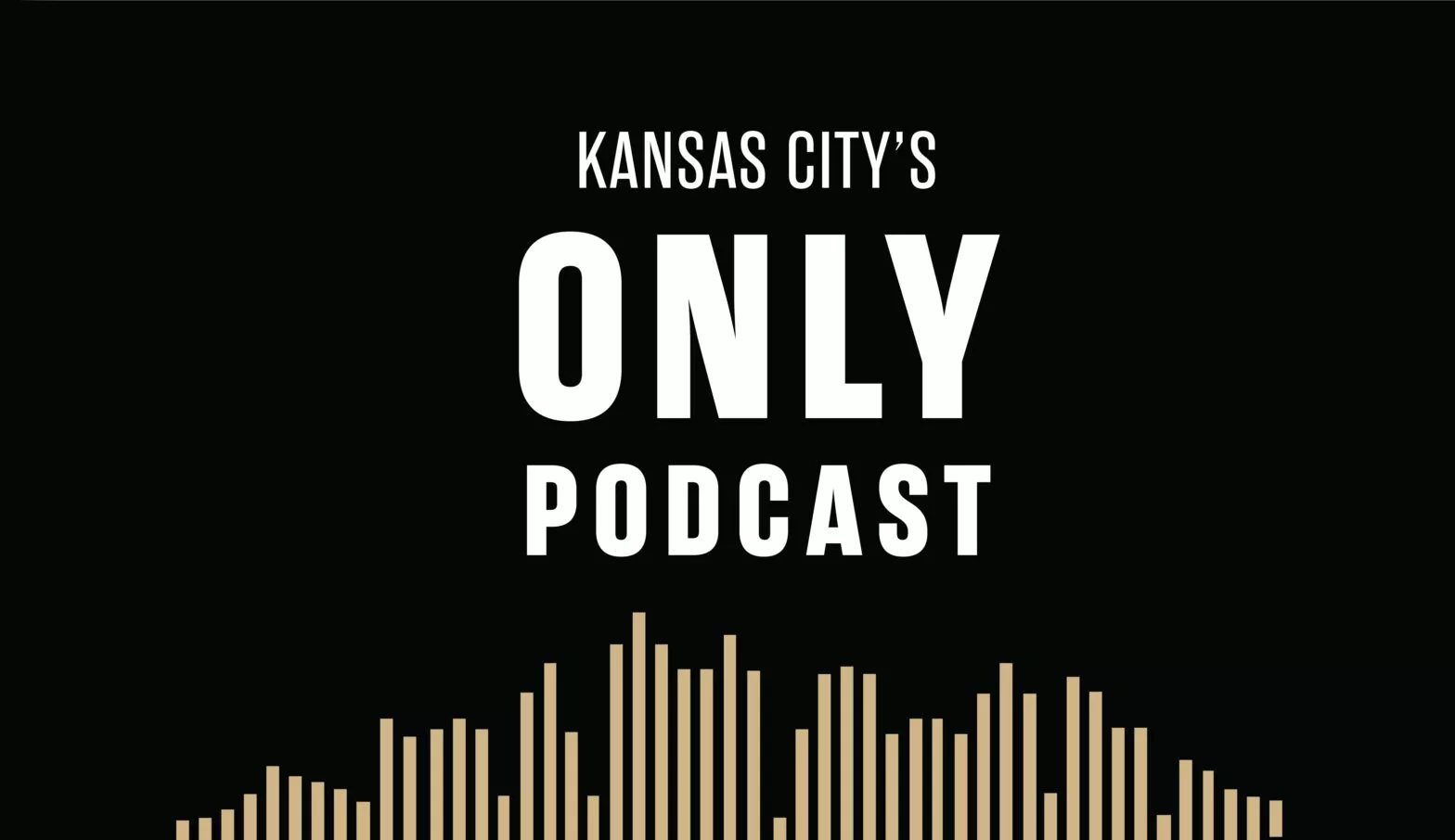 Kansas City's Only Podcast logo.